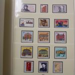 Briefmarken-Posten in 6 Lindner Vordruckalben mit BRD + Berlin
