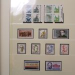 Briefmarken-Posten in 6 Lindner Vordruckalben mit BRD + Berlin
