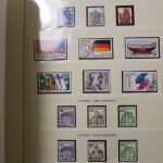 Briefmarken-Posten in 6 Lindner Vordruckalben mit BRD + Berlin