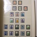 Briefmarken-Posten in 6 Lindner Vordruckalben mit BRD + Berlin
