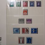 Briefmarken-Posten in 6 Lindner Vordruckalben mit BRD + Berlin