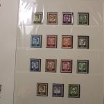 Briefmarken-Posten in 6 Lindner Vordruckalben mit BRD + Berlin