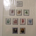 Briefmarken-Posten in 6 Lindner Vordruckalben mit BRD + Berlin
