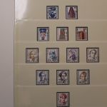 Briefmarken-Posten in 6 Lindner Vordruckalben mit BRD + Berlin