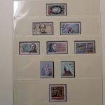 Briefmarken-Posten in 6 Lindner Vordruckalben mit BRD + Berlin