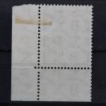 Deutschland (BRD), MiNr. 189 Ecke rechts unten, vorgefaltet, Falz