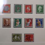 Briefmarken-Posten mit DDR und BRD