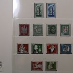 Briefmarken-Posten mit DDR und BRD