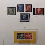 Briefmarken-Posten mit DDR und BRD