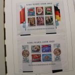 Briefmarken-Posten mit DDR und BRD