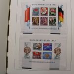 Briefmarken-Posten mit DDR und BRD