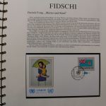 UNICEF 1980-1989, meist Flaggenserie, Slg. in 5 Alben