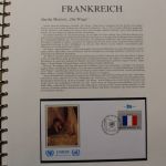 UNICEF 1980-1989, meist Flaggenserie, Slg. in 5 Alben