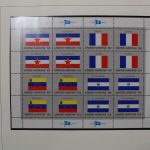 UNICEF 1980-1989, meist Flaggenserie, Slg. in 5 Alben