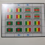 UNICEF 1980-1989, meist Flaggenserie, Slg. in 5 Alben