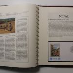 UNICEF 1980-1989, meist Flaggenserie, Slg. in 5 Alben