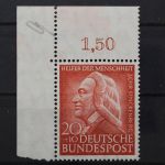 Deutschland (BRD), MiNr. 175 Ecke links oben, postfrisch