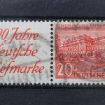 Berlin, MiNr. W 13, gestempelt