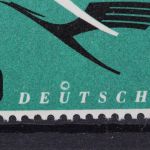 Deutschland (BRD), MiNr. 206 Putzendruck-Abart, postfrisch
