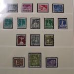 Briefmarken-Posten Deutschland (BRD) und Berlin in Vordruckalben