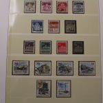 Briefmarken-Posten Deutschland (BRD) und Berlin in Vordruckalben