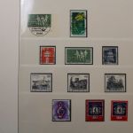 Briefmarken-Posten Deutschland (BRD) und Berlin in Vordruckalben