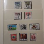 Briefmarken-Posten Deutschland (BRD) und Berlin in Vordruckalben