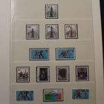 Briefmarken-Posten Deutschland (BRD) und Berlin in Vordruckalben