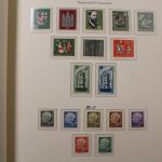 Briefmarken-Posten Deutschland (BRD) und Berlin in Vordruckalben
