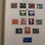 Briefmarken-Posten Deutschland (BRD) und Berlin in Vordruckalben