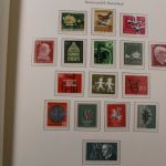 Briefmarken-Posten Deutschland (BRD) und Berlin in Vordruckalben