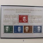 Briefmarken-Posten Deutschland (BRD) und Berlin in Vordruckalben