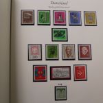 Briefmarken-Posten Deutschland (BRD) und Berlin in Vordruckalben