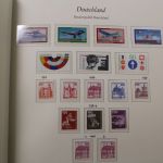 Briefmarken-Posten Deutschland (BRD) und Berlin in Vordruckalben