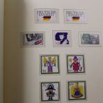Briefmarken-Posten Deutschland (BRD) und Berlin in Vordruckalben