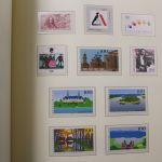 Briefmarken-Posten Deutschland (BRD) und Berlin in Vordruckalben