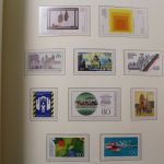 Briefmarken-Posten Deutschland (BRD) und Berlin in Vordruckalben
