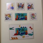 Briefmarken-Posten Deutschland (BRD) und Berlin in Vordruckalben