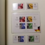 Briefmarken-Posten Deutschland (BRD) und Berlin in Vordruckalben