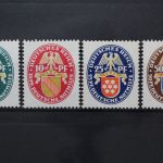 Deutsches Reich, MiNr. 398-401, postfrisch