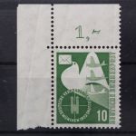 Deutschland (BRD), MiNr. 168 Ecke links oben, postfrisch