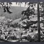 Bad Grund, Oberharz, Blick vom Knollen zum Ort