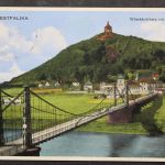 Porta Westfalika, Teilansicht, Wittekindsberg mit Hängebrücke