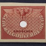 Generalgouvernement Dienstmarken, MiNr. 6 P3, ungebraucht, BPP Fotoattest