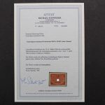 Generalgouvernement Dienstmarken, MiNr. 6 P3, ungebraucht, BPP Fotoattest