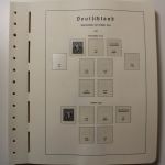 Leuchtturm, Deutschland 1945-1949 + Saarland 1947-1959, SF-System