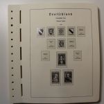 Leuchtturm, Deutschland 1945-1949 + Saarland 1947-1959, SF-System