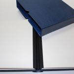 Leuchtturm, blauer Klemmbinder incl. Kassette