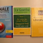 Schulbücher Oberstufe / Abitur. Thema: Deutsch, 19 Ausgaben