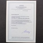 Deutsches Reich, MiNr. Block 3, ungebraucht, BPP Fotoattest
